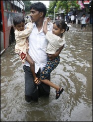 Inondations en Asie du Sud : 25 millions de sinistrés